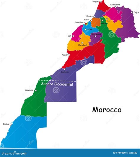 Carte Des Villes Du Maroc 9