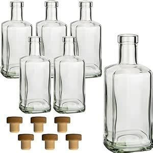 Gouveo Lot De Bouteilles En Verre Ml Carr Pharmacien Avec