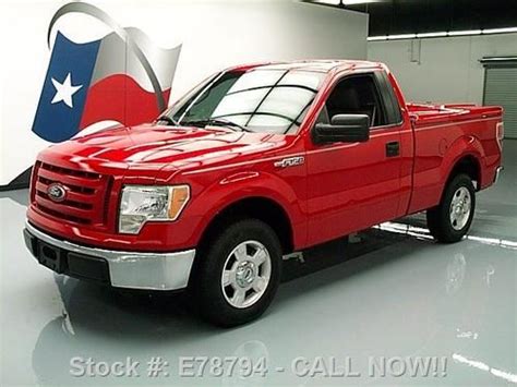 Buy Used 2010 Ford F 150 Xl Reg Cab Cruise Ctrl Hard Tonneau 62k Texas Direct Auto In Stafford