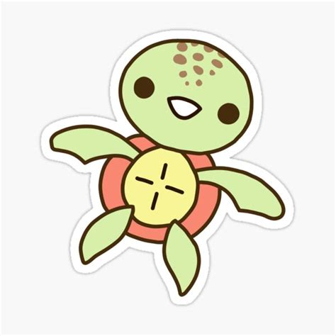 Turtle Stickers Redbubble