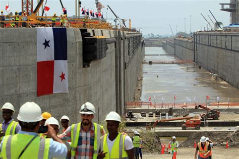 Obras De Ampliación Del Canal De Panamá Entran En Su Fase Final Con El