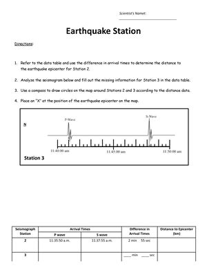 Lab Earth Science Regents Practice Use Reference Table If Needed