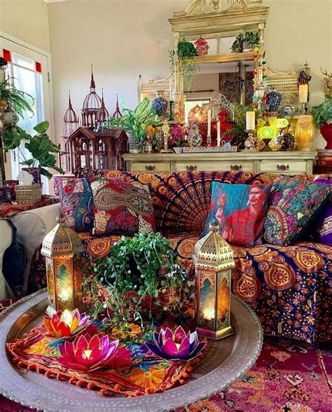 Awesome Bohemian Living Room Decor Ideas07 – BESTHOMISH