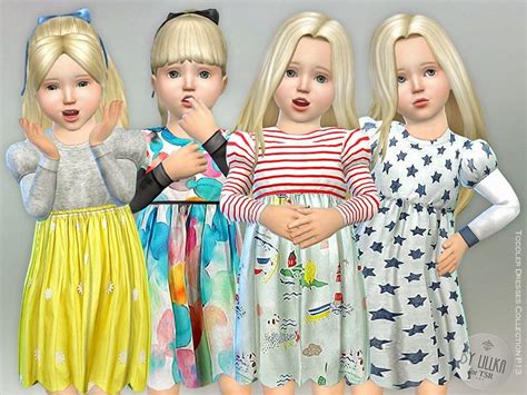 Toddler Dresses Collection P13 Found In Tsr Category Sims 4 Toddler