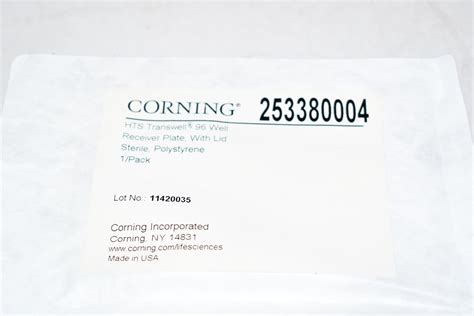 NEW Corning HTS Transwell 96 Well Receiver Plate 253380004 EBay