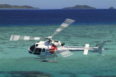 Island Hoppers Helicopters Fiji Islands Paradise Cove Resort