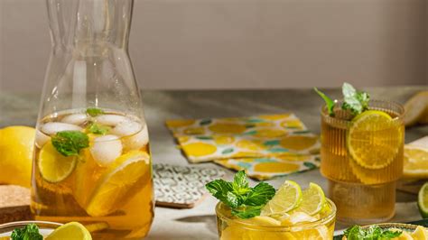 Refreshing Lemon Mint Iced Tea Recipe Bursting With Flavor