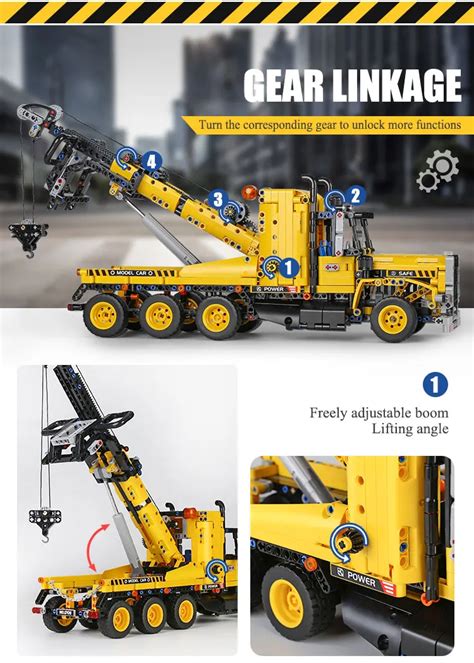 Mould King 17011 City Engeineering Tow Truck – Mould King UK Online Shop