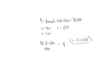 Solved The Present Value Of The Following Cash Flows Is Known To Be 693991500 Today 2000