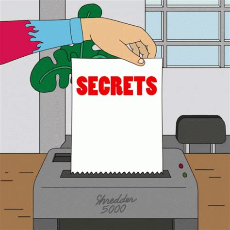 Shredding Secrets GIF - Secrets Shredding - Discover & Share GIFs