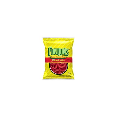 Funyuns Onion Flavored Rings Flamin Hot G USA