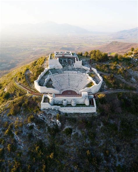 Temple Theater Complex In Monte San Nicola Italy San Nicolas