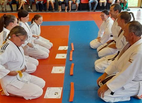 Le Thillot Passages De Grades Au Judo