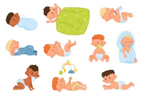 Desenho Infantil Bebes - Bebês de desenhos animados, bebês recém-nascidos fofos, crianças ...