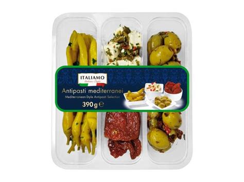 Italiamo Mediterranean Style Antipasti Lidl Great Britain