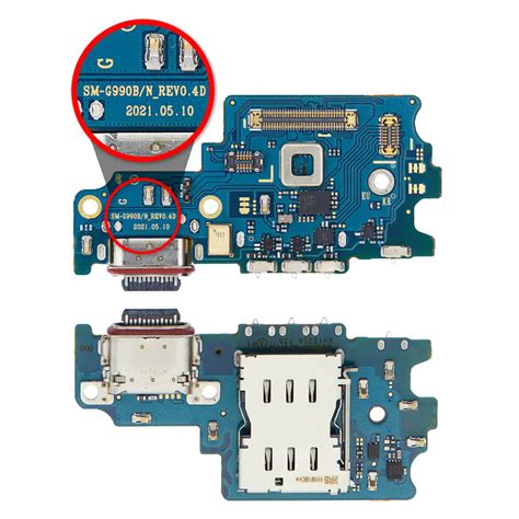 Samsung Galaxy S Fe Charging Port Board Sm G