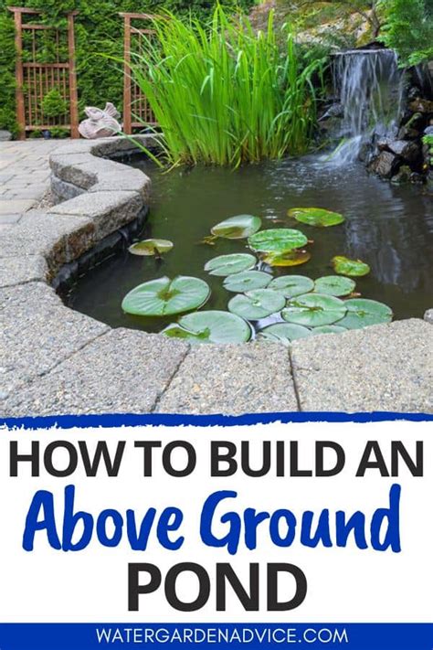 Diy Above Ground Pond