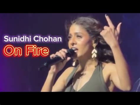 Sunidhi Chauhan Hit Songs Live Performance 2024 YouTube