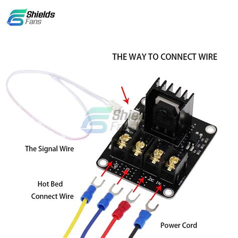 V MOSFET High Current Load Hot Bed Module D Ubuy India