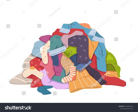 7,028 Pile Clothes Stock Vectors, Images & Vector Art | Shutterstock