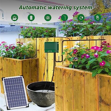 Anseto Solar Bew Sserungssystem F R Garten Bew Sserung Automatische