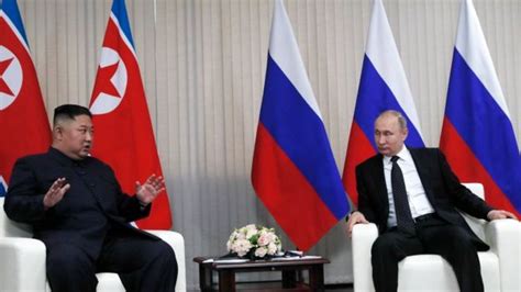 Vladimir Putin and Kim Jong-un pledge stronger ties in Vladivostok ...