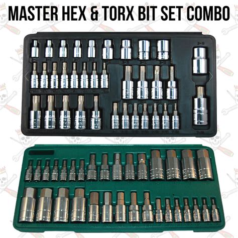 Master Hex Torx Bit Set Combo JDTCo