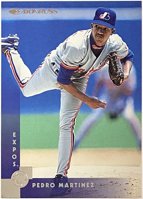 Pedro Martinez 1997 Donruss Montreal Expos Baseball Card Hof Kbk Sports