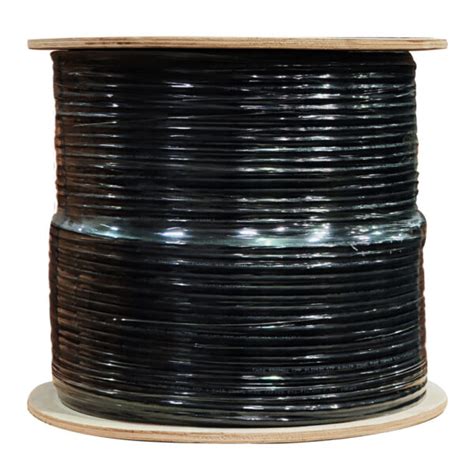 Cat 6 Shielded Plenum F UTP Cable Solid Bare Copper 1000 Ft