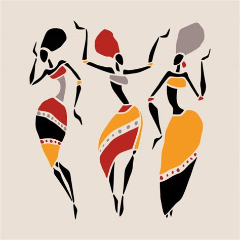 140 African Tribal Dance Stock Illustrations Royalty Free Vector