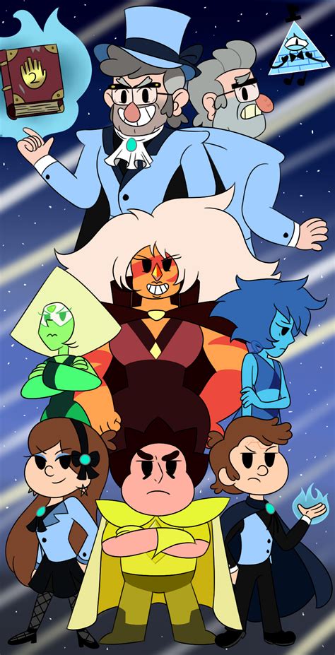 Reverse Falls Steven Diamond Au By Minijen On Deviantart