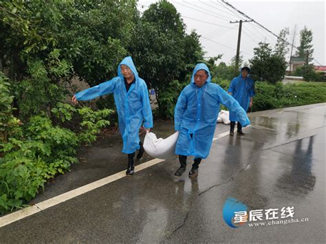 望城区乔口镇：防汛一线 初心闪亮