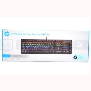 TECLADO GK320 HP GAMER USB MECANICO RETROILUMINADO ESP Tienda