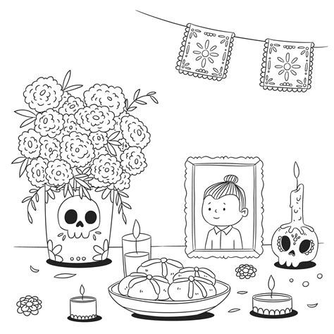 Elementos Del Altar De Muertos 11