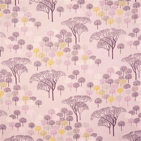 Pinker Baumwollstoff Nackte B Ume Wald Usa Fabric By Alexander Henry