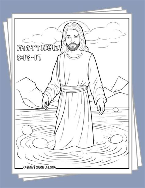 5 Jesus Baptism Coloring Tips