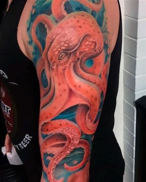 Giant Pacific Octopus Tattoo