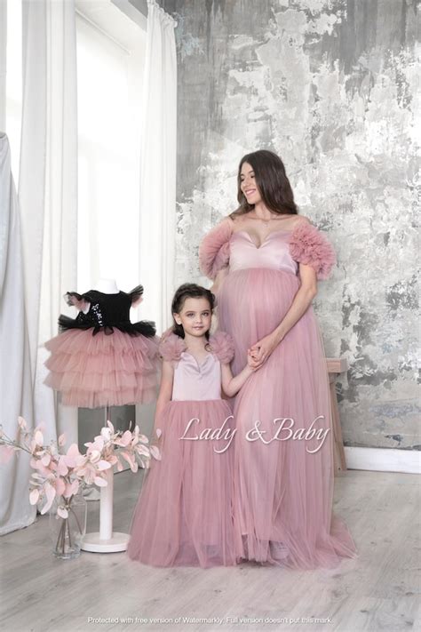 Mommy and Me Matching Outfits Maternity Dress Photo Shoots - Etsy