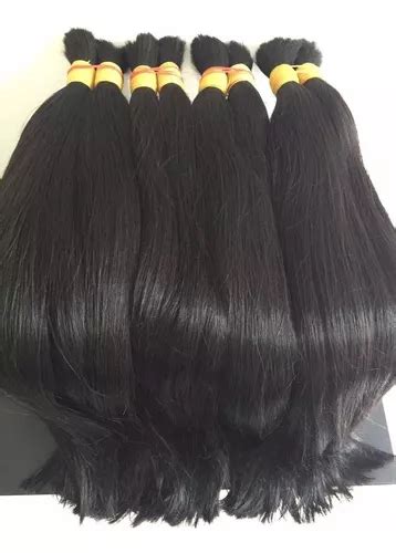 Cabelo Humano Liso Ondulado 60 65cm 100gramas Cabelo Virgem