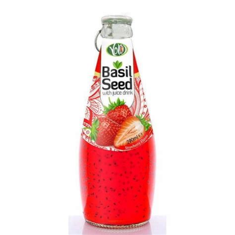 Basil Seed Strawberry Drink Ml