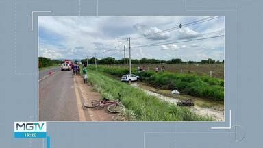 MG Inter TV 2ª Edição Grande Minas Motociclista morre em acidente