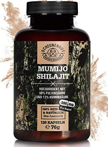 Mumijo Scheunengut Shilajit Original Kapseln H Chstdosiert