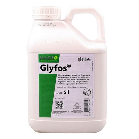 St Hler Glyfos Liter Glyphosat Unkrautvernichter Unkrautfrei