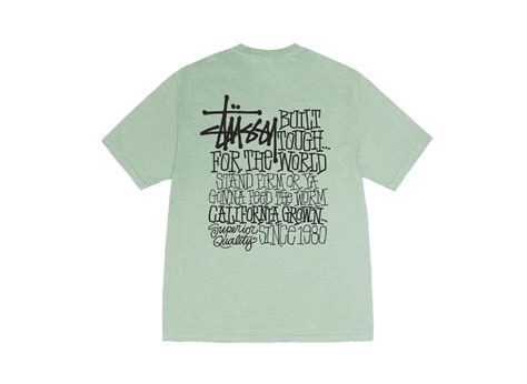 Stussy California Grown Tee Pigment Dyed Granite の新品 中古フリマ 通販 スニダン