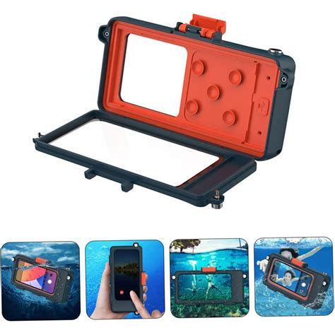 jual casing waterproof diving cover case smartphone ipx  black