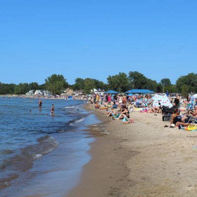 Caseville County Park Beach Michigan Amerika Birleşik Devletleri