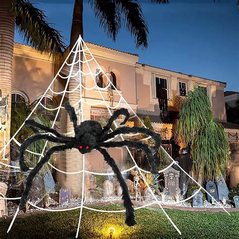 Goodwill Halloween Spider Web Spider Decoration Fake Spider