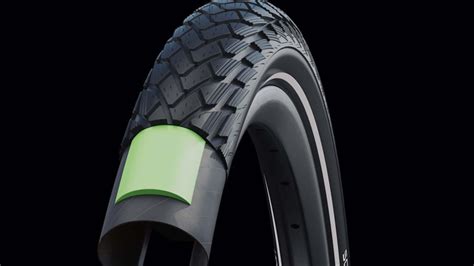 Schwalbes Green Marathon Bike Tires Are Made Out Of Recycled Materials