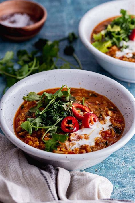 Spicy Lentil Soup With Coconut The Cook Report