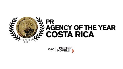 Talento Tico Es Reconocido A Nivel Mundial Cac Porter Novelli Premiada